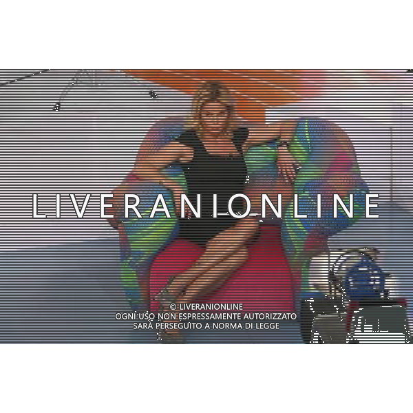 \' QUELLI CHE IL CALCIO\' NELLA FOTO: SIMONA VENTURA MILANO - STUDI RAI © ANTONIO SORANO - AG. ALDO LIVERANI SAS