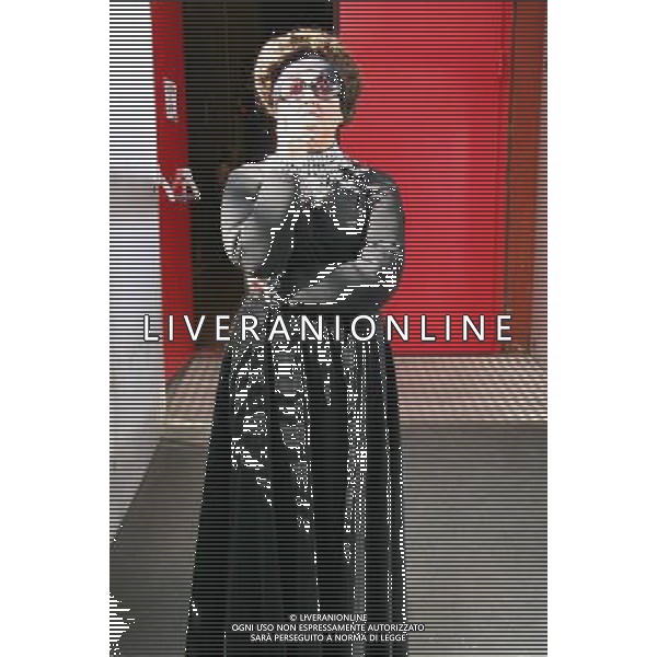 \' QUELLI CHE IL CALCIO\' NELLA FOTO: LUCIA OCONE nelle vesti di Claudia Mori MILANO - STUDI RAI © ANTONIO SORANO - AG. ALDO LIVERANI SAS