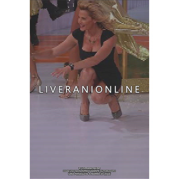 \' QUELLI CHE IL CALCIO\' NELLA FOTO: SIMONA VENTURA MILANO - STUDI RAI © ANTONIO SORANO - AG. ALDO LIVERANI SAS