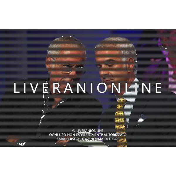 \' LA DOMENICA SPORTIVA\' MILANO - STUDI RAI NELLA FOTO: TEO TEOCOLI - DANIELE TOMBOLINI © ANTONIO SORANO - AG. ALDO LIVERANI SAS