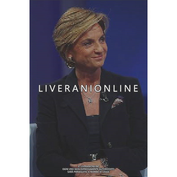 \' LA DOMENICA SPORTIVA\' MILANO - STUDI RAI NELLA FOTO: FRANCESCA MENARINI ( Presidente Bologna Calcio) © ANTONIO SORANO - AG. ALDO LIVERANI SAS