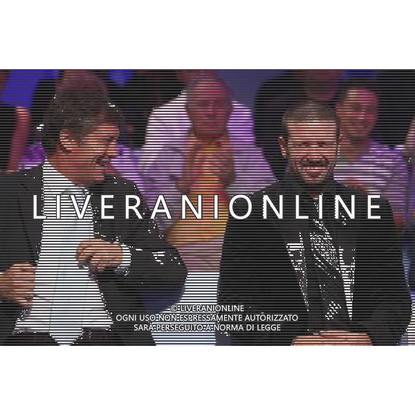 \' LA DOMENICA SPORTIVA\' MILANO - STUDI RAI NELLA FOTO: FULVIO COLLOVATI - VINCENT CANDELA © ANTONIO SORANO - AG. ALDO LIVERANI SAS