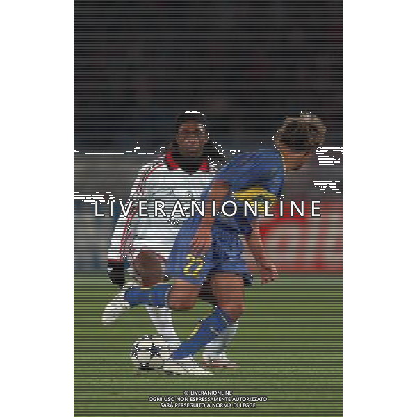 Tokio (jap) 14-12-03 Toyota European/South American Cup 2003 nella foto SEEDORF E CASCINI ph marco luzzani-Ag Aldo Liverani s.a.s.