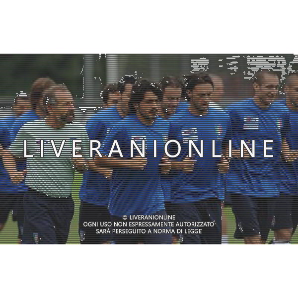 Raduno Nazionale Italiana a Coverciano Coverciano(FI) - 06.10.2009 Allenamento Nella Foto: GENNARO GATTUSO- NICOLA LEGROTTAGLIE- GIORGIO CHIELLINI /Ph.Vitez-Ag. Aldo Liverani