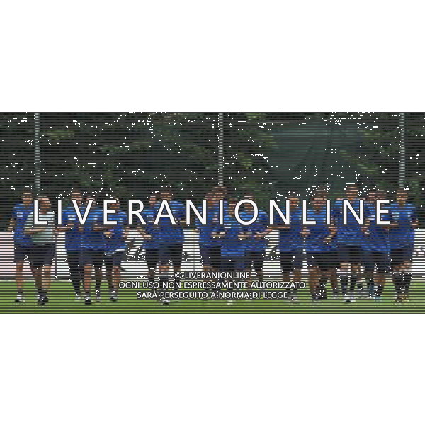 Raduno Nazionale Italiana a Coverciano Coverciano(FI) - 06.10.2009 Allenamento Nella Foto: CORSA DI GRUPPO /Ph.Vitez-Ag. Aldo Liverani