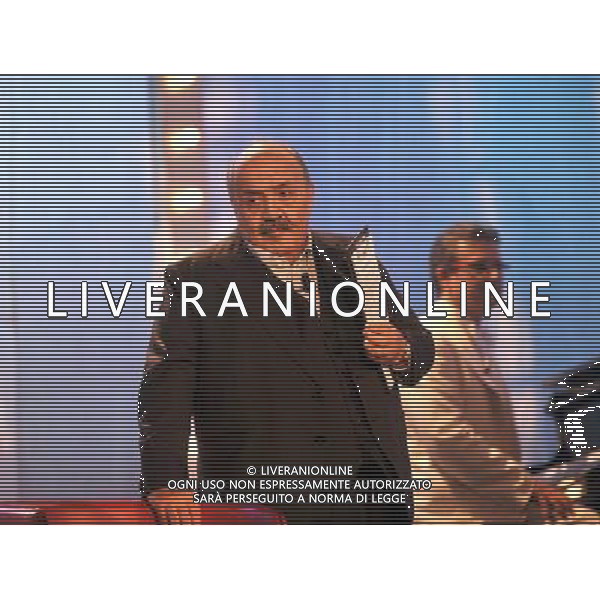 PRIMA PUNTATA DEL \' MAURIZIO COSTANZO SHOW\' ROMA - TEATRO PARIOLI NELLA FOTO:MAURIZIO COSTANZO © MASSIMO BRUNI - AG. ALDO LIVERANI SAS