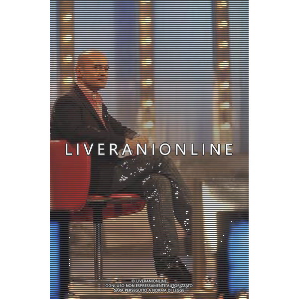 PRIMA PUNTATA DEL \' MAURIZIO COSTANZO SHOW\' ROMA - TEATRO PARIOLI NELLA FOTO: ALFONSO SIGNORINI © MASSIMO BRUNI - AG. ALDO LIVERANI SAS