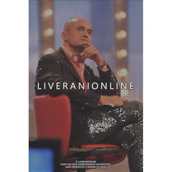 PRIMA PUNTATA DEL \' MAURIZIO COSTANZO SHOW\' ROMA - TEATRO PARIOLI NELLA FOTO: ALFONSO SIGNORINI © MASSIMO BRUNI - AG. ALDO LIVERANI SAS