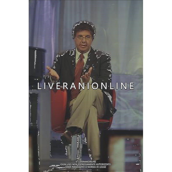 PRIMA PUNTATA DEL \' MAURIZIO COSTANZO SHOW\' ROMA - TEATRO PARIOLI NELLA FOTO: FRANCESCO LA LICATA © MASSIMO BRUNI - AG. ALDO LIVERANI SAS