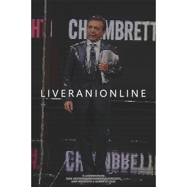 TRASMISSIONE TV: \' CHIAMBRETTI NIGHT\' STUDI MEDIASET - COLOGNO MONZESE NELLA FOTO: PIERO CHIAMBRETTI © ANTONIO SORANO - AG. ALDO LIVERANI SAS