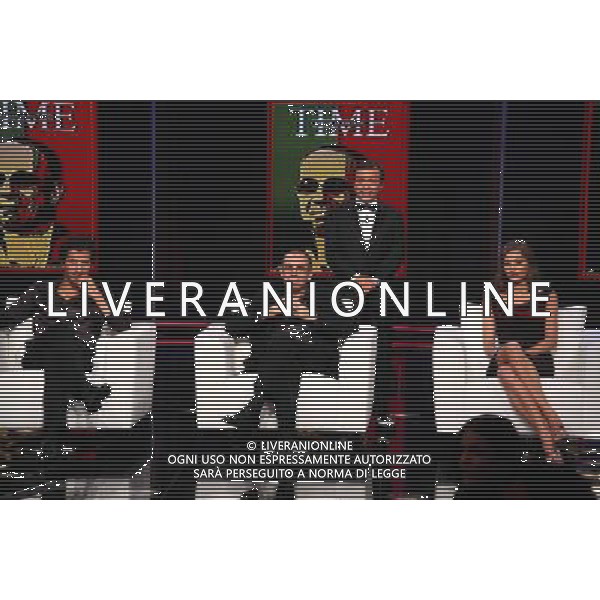 TRASMISSIONE TV: \' CHIAMBRETTI NIGHT\' STUDI MEDIASET - COLOGNO MONZESE NELLA FOTO: FRANCESCO SCIANNA - GIUSEPPE TORNATORE - MARGARETH MADE\' - PIERO CHIAMBRETTI © ANTONIO SORANO - AG. ALDO LIVERANI SAS