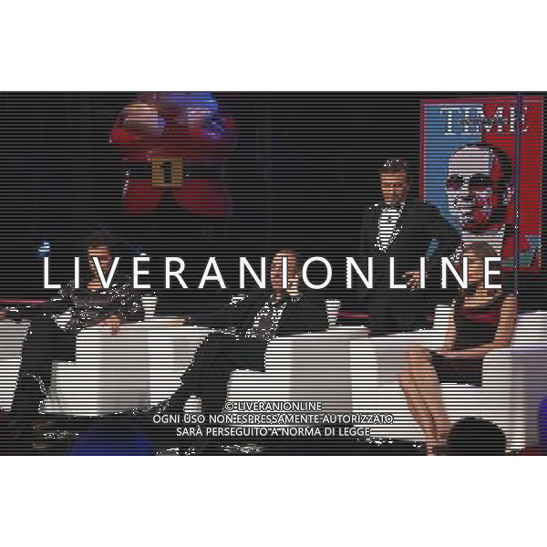 TRASMISSIONE TV: \' CHIAMBRETTI NIGHT\' STUDI MEDIASET - COLOGNO MONZESE NELLA FOTO: FRANCESCO SCIANNA - GIUSEPPE TORNATORE - MARGARETH MADE\' - PIERO CHIAMBRETTI © ANTONIO SORANO - AG. ALDO LIVERANI SAS