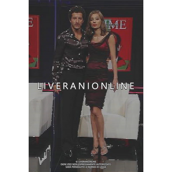 TRASMISSIONE TV: \' CHIAMBRETTI NIGHT\' STUDI MEDIASET - COLOGNO MONZESE NELLA FOTO: FRANCESCO SCIANNA - MARGARETH MADE\' © ANTONIO SORANO - AG. ALDO LIVERANI SAS