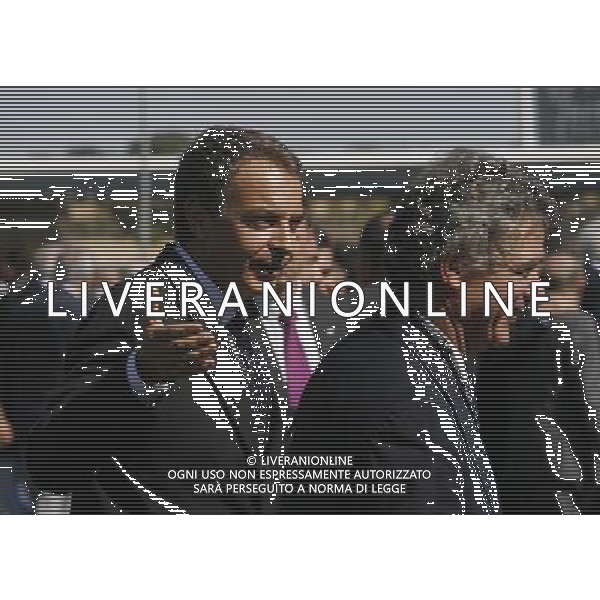 MADRID, Spain (06/10/09).- Meeting of all the Spanish players who have international participation with Spanish Soccer National Team along its history to mark the centenary of the Royal Spanish Soccer Federation. Pictured Spain\'s Prime Minister Jose Luis Rodriguez Zapatero and Angel Maria Villar (RFEF president) © Alex Cid-Fuentes / ALFAQUI - Ag. Aldo Liverani sas ITALY ONLY Centenario della federazione di calcio della Spagna.