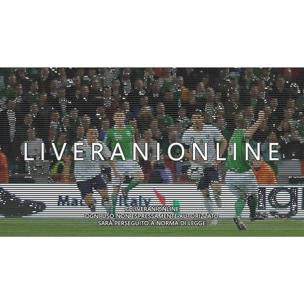 Qualificazioni ai Campionati Mondiali Sud Africa 2010 Gruppo 8 Dublino - 10.10.2009 Irlanda EIRE-Italia Nella Foto: IL GOL DI WHELAN /Ph.Vitez-Ag. Aldo Liverani