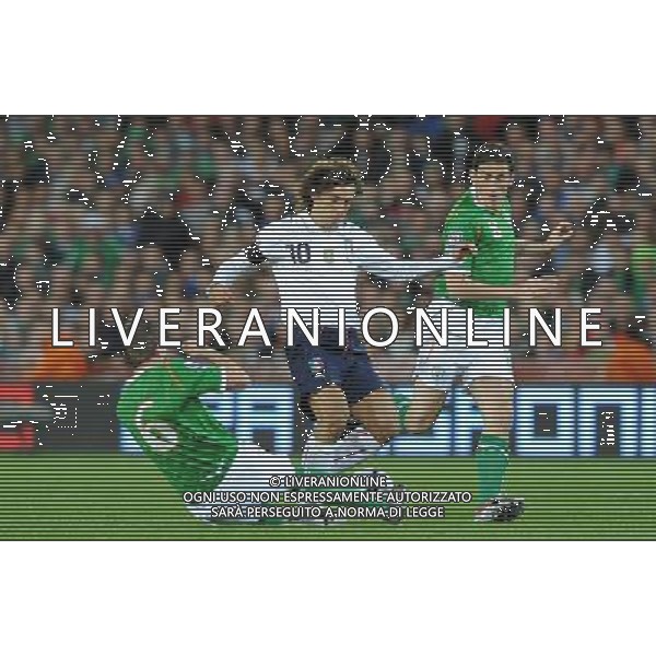 Qualificazioni ai Campionati Mondiali Sud Africa 2010 Gruppo 8 Dublino - 10.10.2009 Irlanda EIRE-Italia Nella Foto:PIRLO /Ph.Vitez-Ag. Aldo Liverani