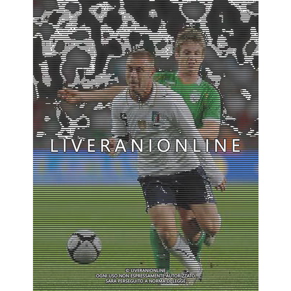 Qualificazioni ai Campionati Mondiali Sud Africa 2010 Gruppo 8 Dublino - 10.10.2009 Irlanda EIRE-Italia Nella Foto:DE ROSSI /Ph.Vitez-Ag. Aldo Liverani