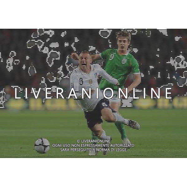 Qualificazioni ai Campionati Mondiali Sud Africa 2010 Gruppo 8 Dublino - 10.10.2009 Irlanda EIRE-Italia Nella Foto:DE ROSSI-DOYLE /Ph.Vitez-Ag. Aldo Liverani