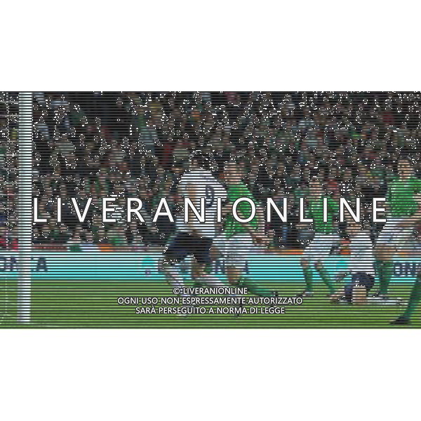 Qualificazioni ai Campionati Mondiali Sud Africa 2010 Gruppo 8 Dublino - 10.10.2009 Irlanda EIRE-Italia Nella Foto:IAQUINTA GOL ANNULLATO /Ph.Vitez-Ag. Aldo Liverani