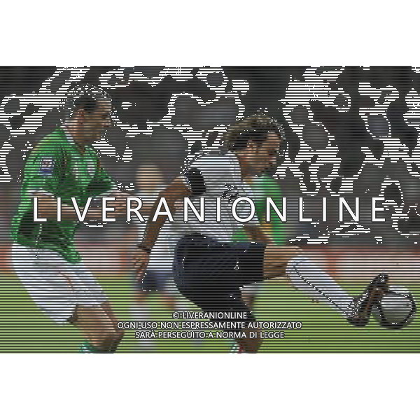 Qualificazioni ai Campionati Mondiali Sud Africa 2010 Gruppo 8 Dublino - 10.10.2009 Irlanda EIRE-Italia Nella Foto:GILARDINO-O\'SHEA /Ph.Vitez-Ag. Aldo Liverani