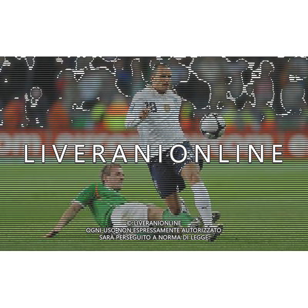 Qualificazioni ai Campionati Mondiali Sud Africa 2010 Gruppo 8 Dublino - 10.10.2009 Irlanda EIRE-Italia Nella Foto:PEPE SIMONE /Ph.Vitez-Ag. Aldo Liverani