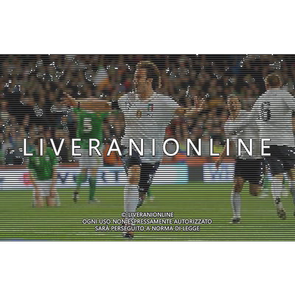 Qualificazioni ai Campionati Mondiali Sud Africa 2010 Gruppo 8 Dublino - 10.10.2009 Irlanda EIRE-Italia Nella Foto:L\'ESULTANZA DI ALBERTO GILARDINO DOPO IL GOL /Ph.Vitez-Ag. Aldo Liverani