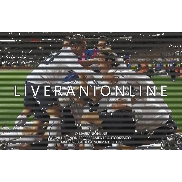 Qualificazioni ai Campionati Mondiali Sud Africa 2010 Gruppo 8 Dublino - 10.10.2009 Irlanda EIRE-Italia Nella Foto:L\'ESULTANZA DI ALBERTO GILARDINO DOPO IL GOL /Ph.Vitez-Ag. Aldo Liverani