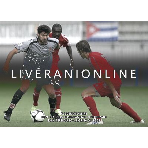 MONZA 11/10/2009 SPORT LEGA PRO MONZA ALESSANDRIA nella foto artico e zebi ph luzzani/ag aldo liverani sas