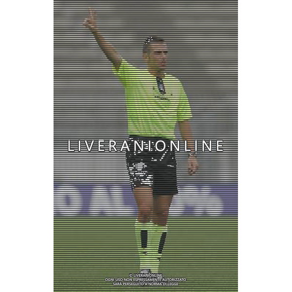 MONZA 11/10/2009 SPORT LEGA PRO MONZA ALESSANDRIA nella foto arbitro pasqua fabrizio ph luzzani/ag aldo liverani sas