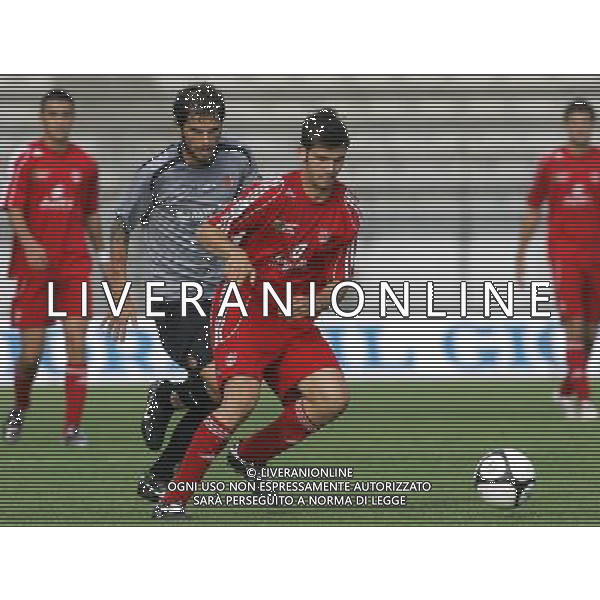 MONZA 11/10/2009 SPORT LEGA PRO MONZA ALESSANDRIA nella foto mosca e buglio ph luzzani/ag aldo liverani sas