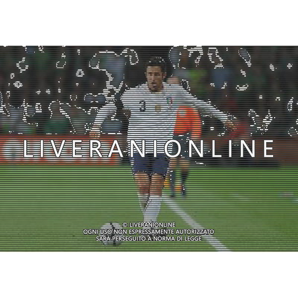 Qualificazioni ai Campionati Mondiali Sud Africa 2010 Gruppo 8 Dublino - 10.10.2009 Irlanda EIRE-Italia Nella Foto:GROSSO FABIO /Ph.Vitez-Ag. Aldo Liverani