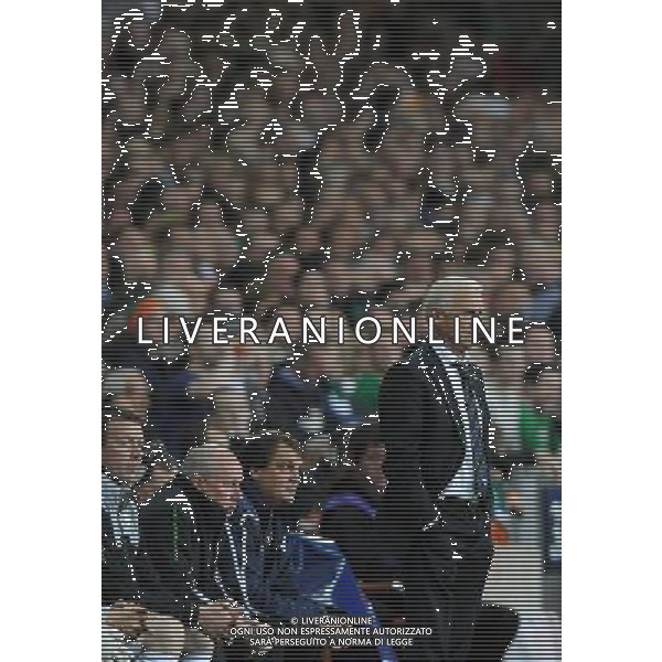 Qualificazioni ai Campionati Mondiali Sud Africa 2010 Gruppo 8 Dublino - 10.10.2009 Irlanda EIRE-Italia Nella Foto:TRAPATTONI GIOVANNI-TARDELLI MARCO /Ph.Vitez-Ag. Aldo Liverani
