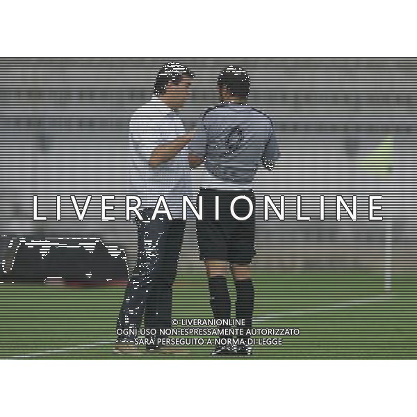 Monza 11-10-2009 Lega Pro 1 divisione 2009/10 Monza Brianza-Alessandria 0:1 nella foto luciano foschi e angelo buglio ph marco luzzani/ag aldo liverani s.a.s.