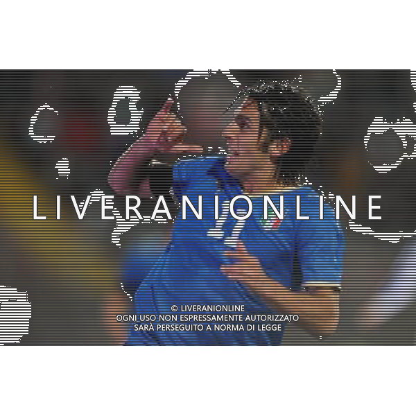 Qualificazioni ai Campionati Europei Under 21 Girone 3 Mantova - 13.10.2009 Italia-Bosnia Herzegovina Nella Foto:MARILUNGO ESULTA /Ph.Vitez-Ag. Aldo Liverani