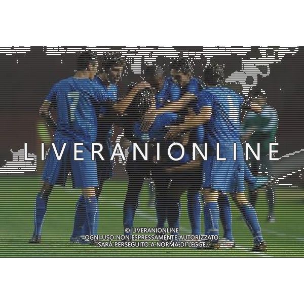 Qualificazioni ai Campionati Europei Under 21 Girone 3 Mantova - 13.10.2009 Italia-Bosnia Herzegovina Nella Foto:MARILUNGO ESULTA /Ph.Vitez-Ag. Aldo Liverani