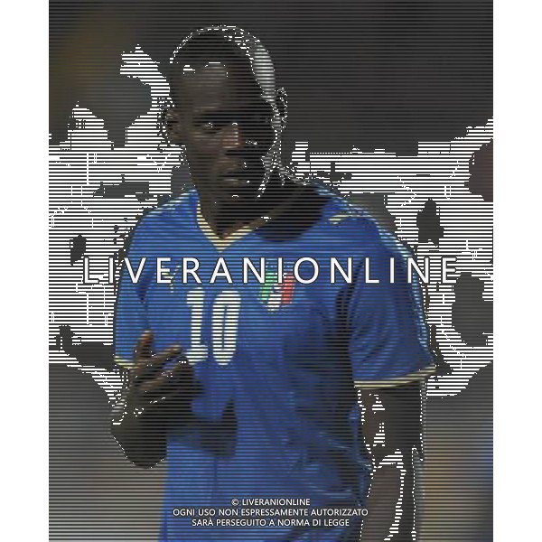 Qualificazioni ai Campionati Europei Under 21 Girone 3 Mantova - 13.10.2009 Italia-Bosnia Herzegovina Nella Foto:BALOTELLI /Ph.Vitez-Ag. Aldo Liverani