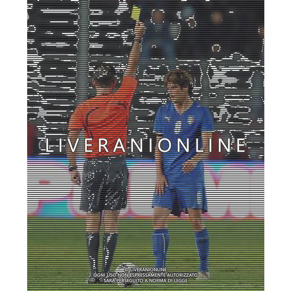Qualificazioni ai Campionati Europei Under 21 Girone 3 Mantova - 13.10.2009 Italia-Bosnia Herzegovina Nella Foto:POLI AMMONITO /Ph.Vitez-Ag. Aldo Liverani