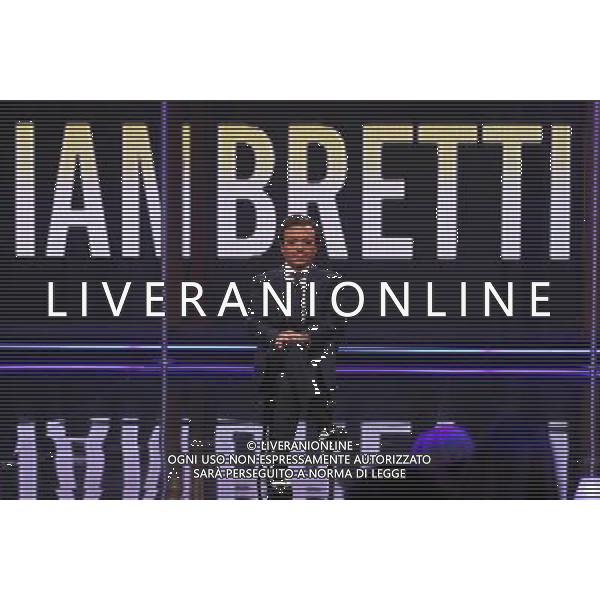 TRASMISSIONE TV: \' CHIAMBRETTI NIGHT\' NELLA FOTO: PIERO CHIAMBRETTI STUDI MEDIASET - COLOGNO MONZESE © ANTONIO SORANO - AG. ALDO LIVERANI SAS