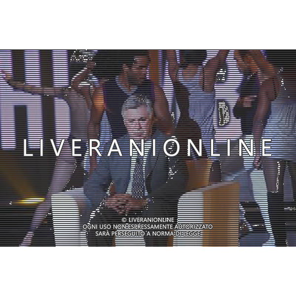TRASMISSIONE TV: \' CHIAMBRETTI NIGHT\' NELLA FOTO: CARLO ANCELOTTI STUDI MEDIASET - COLOGNO MONZESE © ANTONIO SORANO - AG. ALDO LIVERANI SAS
