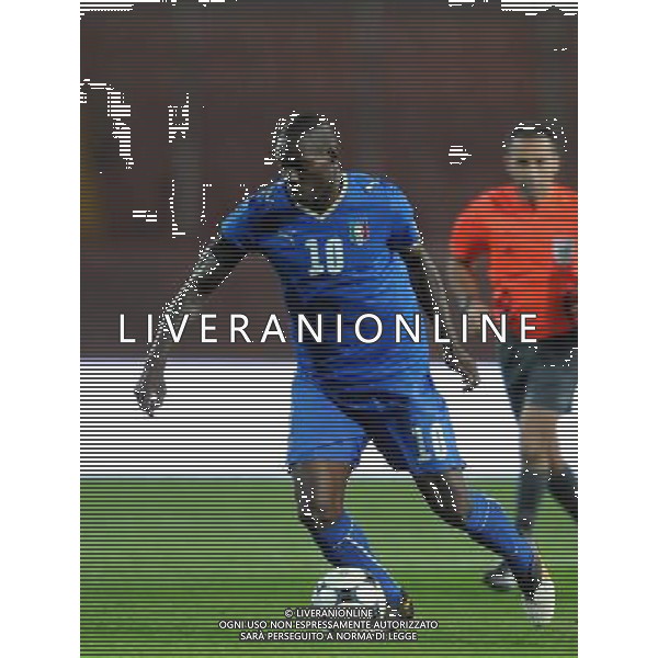 Qualificazioni ai Campionati Europei Under 21 Girone 3 Mantova - 13.10.2009 Italia-Bosnia Herzegovina Nella Foto:BALOTELLI MARIO /Ph.Vitez-Ag. Aldo Liverani