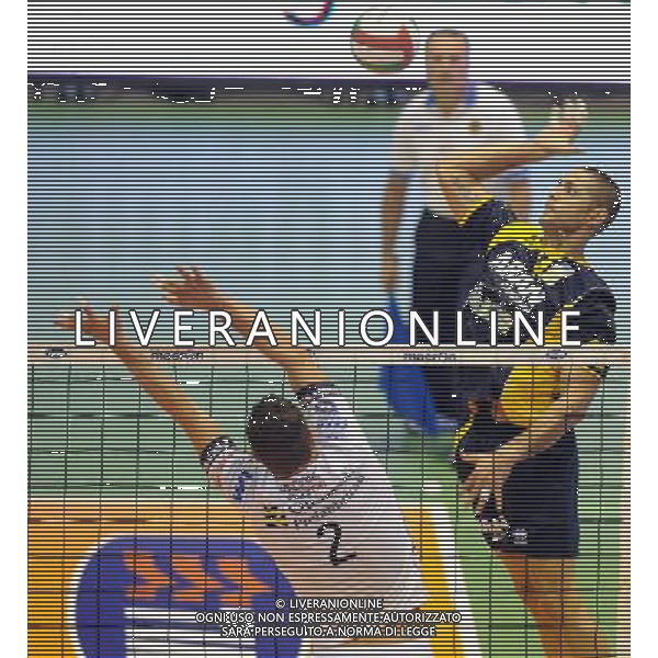 Lega Volley Serie A1 TIM Maschile 2009/2010 4¡Giornata Forl“ - 10.10.2009 Yoga Forl“-Aran Cucine Abruzzo Pineto Nella Foto:EREU THOMAS /Ph.Vitez-Ag. Aldo Liverani