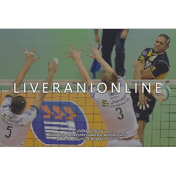 Lega Volley Serie A1 TIM Maschile 2009/2010 4¡Giornata Forl“ - 10.10.2009 Yoga Forl“-Aran Cucine Abruzzo Pineto Nella Foto:EREU THOMAS /Ph.Vitez-Ag. Aldo Liverani