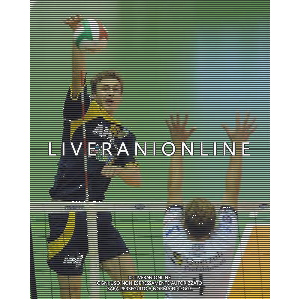 Lega Volley Serie A1 TIM Maschile 2009/2010 4¡Giornata Forl“ - 10.10.2009 Yoga Forl“-Aran Cucine Abruzzo Pineto Nella Foto:GRADINAROV MIROSLAV /Ph.Vitez-Ag. Aldo Liverani