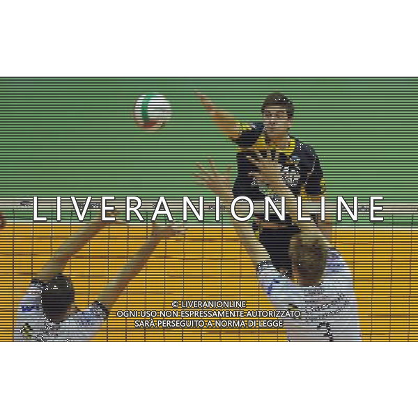 Lega Volley Serie A1 TIM Maschile 2009/2010 4¡Giornata Forl“ - 10.10.2009 Yoga Forl“-Aran Cucine Abruzzo Pineto Nella Foto:ROBERTS NATHAN /Ph.Vitez-Ag. Aldo Liverani