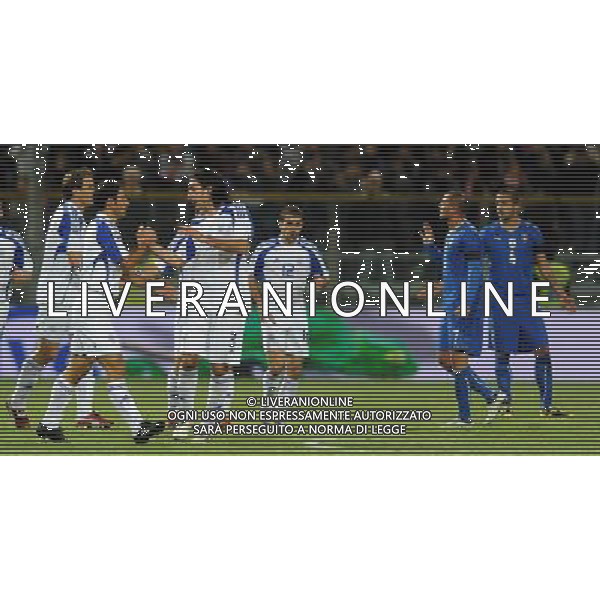 Qualificazioni ai Campionati Mondiali Sud Africa 2010 Gruppo 8 Parma - 14.10.2009 Italia-Cipro Nella Foto:OKKAS ESULTA /Ph.Vitez-Ag. Aldo Liverani