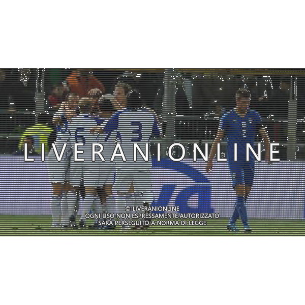 Qualificazioni ai Campionati Mondiali Sud Africa 2010 Gruppo 8 Parma - 14.10.2009 Italia-Cipro Nella Foto:OKKAS ESULTA /Ph.Vitez-Ag. Aldo Liverani