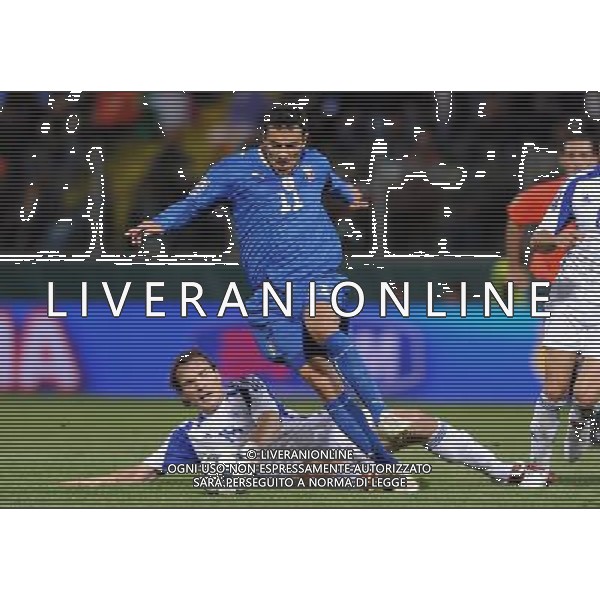 Qualificazioni ai Campionati Mondiali Sud Africa 2010 Gruppo 8 Parma - 14.10.2009 Italia-Cipro Nella Foto:QUAGLIARELLA /Ph.Vitez-Ag. Aldo Liverani