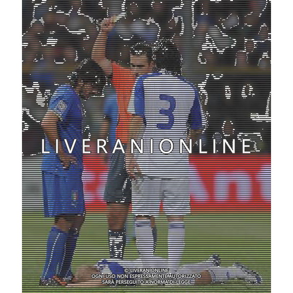 Qualificazioni ai Campionati Mondiali Sud Africa 2010 Gruppo 8 Parma - 14.10.2009 Italia-Cipro Nella Foto:GATTUSO AMMONITO /Ph.Vitez-Ag. Aldo Liverani