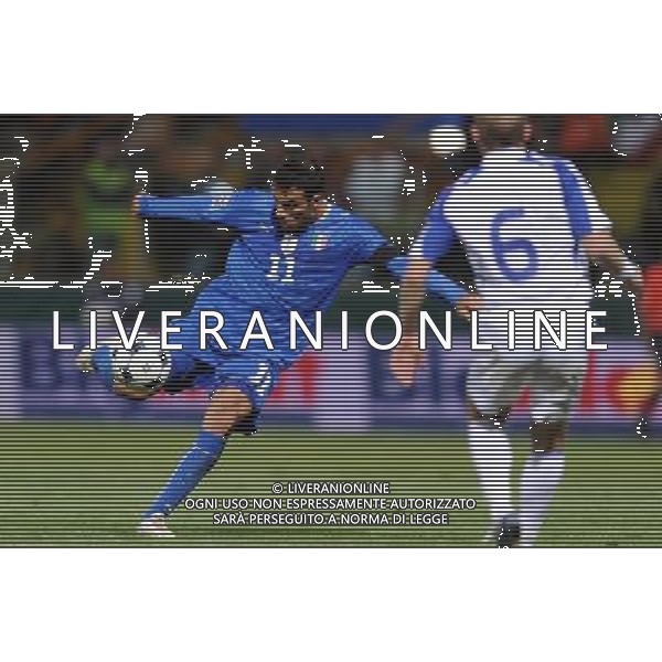 Qualificazioni ai Campionati Mondiali Sud Africa 2010 Gruppo 8 Parma - 14.10.2009 Italia-Cipro Nella Foto:QUAGLIARELLA OCCASIONE /Ph.Vitez-Ag. Aldo Liverani