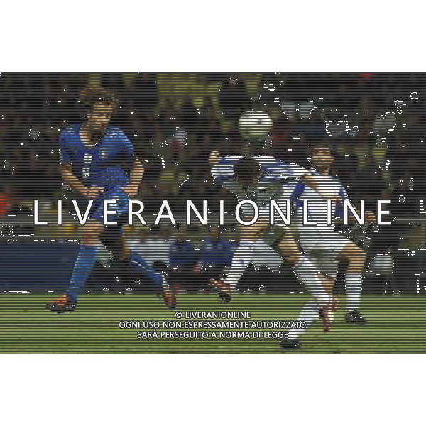 Qualificazioni ai Campionati Mondiali Sud Africa 2010 Gruppo 8 Parma - 14.10.2009 Italia-Cipro Nella Foto:GILARDINO PRIMO GOL /Ph.Vitez-Ag. Aldo Liverani